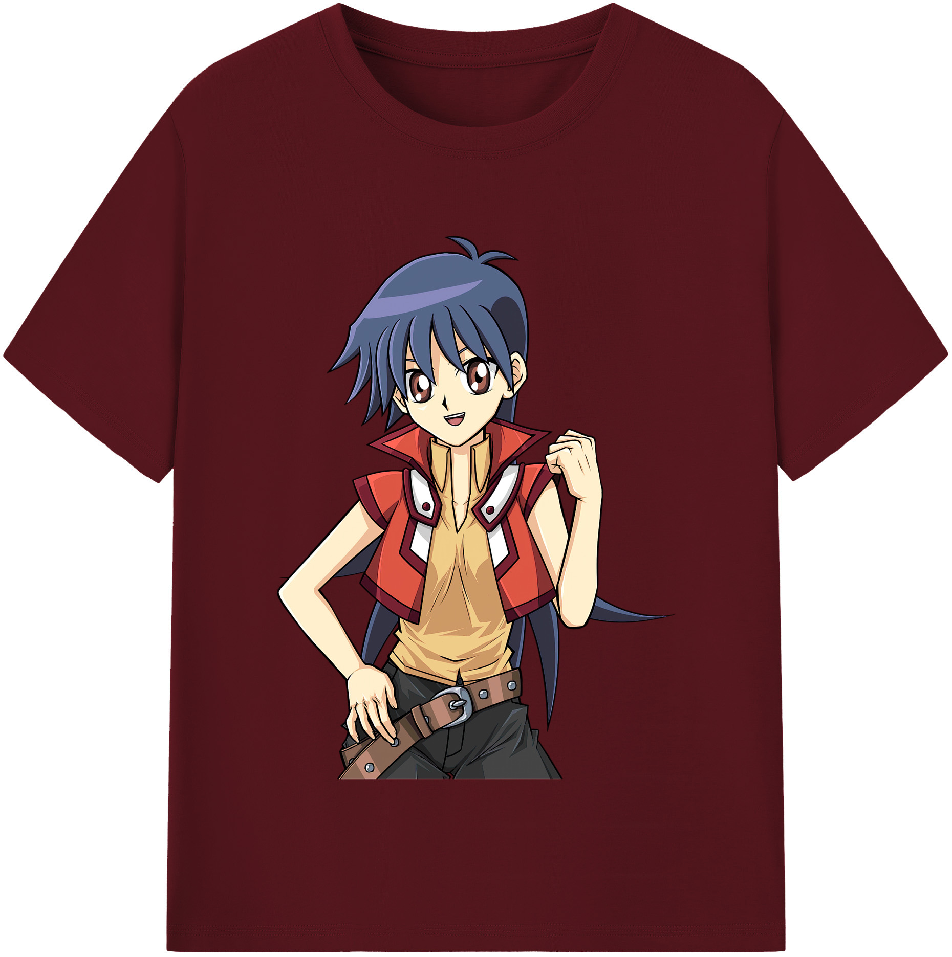 （画像用） 遊☆戯☆王 Yu-Gi-Oh! 綿100％半袖Tシャツ（フロントプリント）